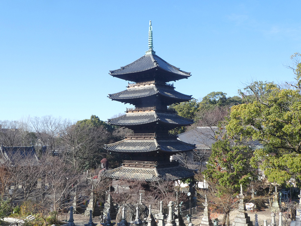 八事興正寺 五重塔